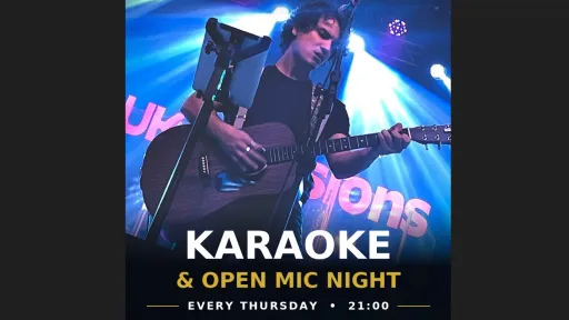 Karaoke & Open Mic Night🎤🎸